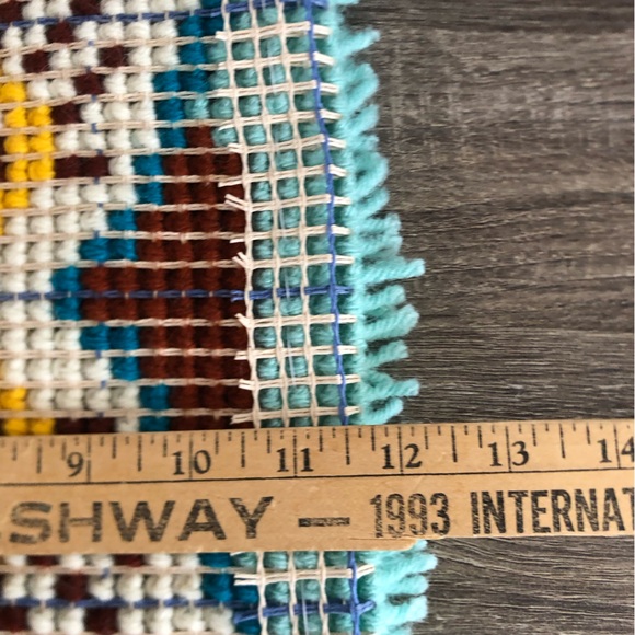 Handmade Owl Latch Hook Rug - Picture 6 of 10